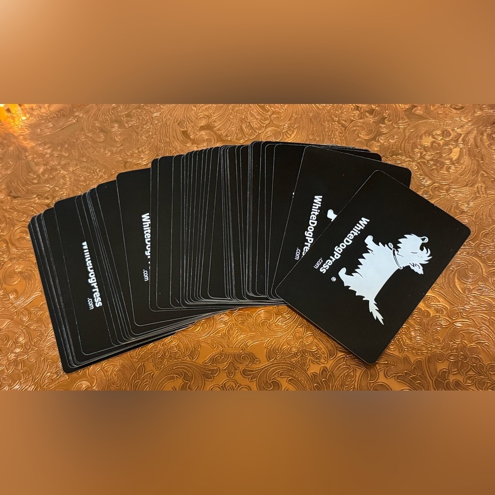 White Dog Press Playing Cards🐶